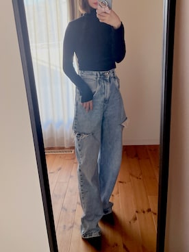 「アイテム（パンプス）」を使った、 s h i.さん（レディース・157cm・30代）の冬コーディネート