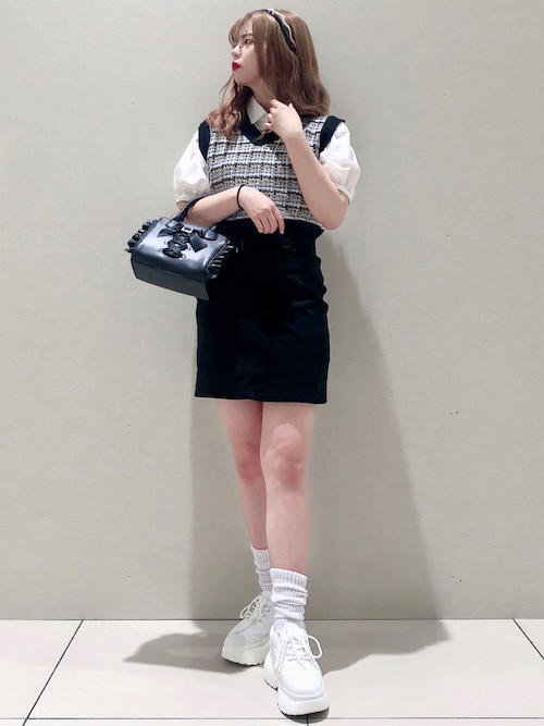 Chisa Wegoのベストを使ったコーディネート Wear