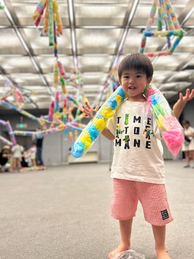 「Birthday（バースデイ）のアイテム」を使った、いちまるさん（キッズ・90cm）の秋コーディネート