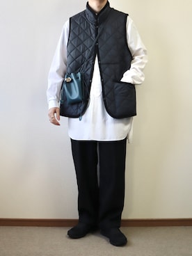 「LAVENHAM」｜「アイテム（その他）」を使った、takakiさん（メンズ・165cm）の秋コーディネート