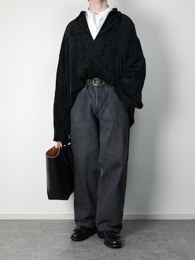 「CIOTA（シオタ）のアイテム」を使った、takakiさん（メンズ・165cm）の秋コーディネート