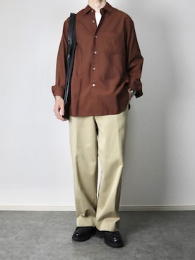 「Paraboot（パラブーツ）のアイテム」を使った、takakiさん（メンズ・165cm）の秋コーディネート