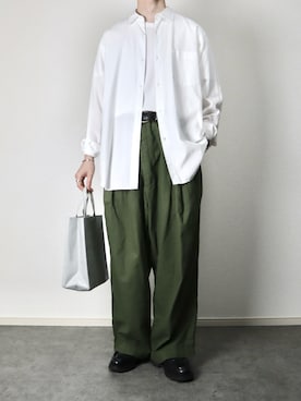 「Paraboot（パラブーツ）のアイテム」を使った、takakiさん（メンズ・165cm）の春コーディネート