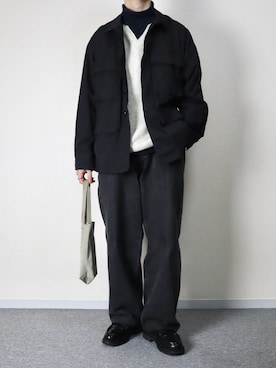 「アイテム（その他）」を使った、takakiさん（メンズ・165cm）の秋コーディネート