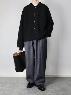 「Berwick1707(バーウィック)のアイテム」を使った、takakiさん(メンズ・165cm)の秋コーディネート