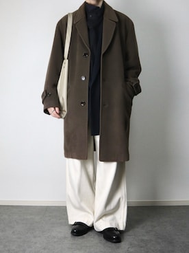 「Aeta（アエタ）のアイテム」を使った、takakiさん（メンズ・165cm）の冬コーディネート