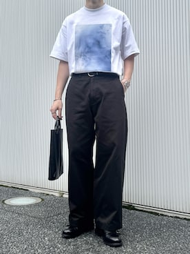 「アイテム（トートバッグ）」を使った、takakiさん（骨格ウェーブ・メンズ・165cm）の夏コーディネート