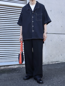 「アイテム（その他）」を使った、takakiさん（メンズ・165cm）の夏コーディネート
