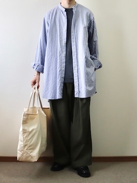 「HEUGN」｜takakiさん（メンズ・165cm）の夏コーディネート