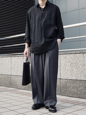 「アイテム（その他）」を使った、takakiさん（メンズ・165cm）の夏コーディネート