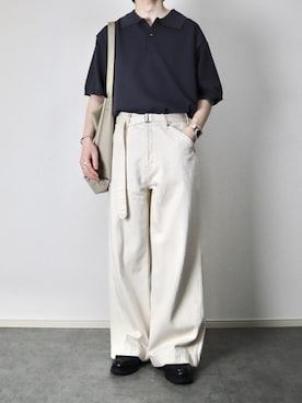 「Paraboot（パラブーツ）のアイテム」を使った、takakiさん（メンズ・165cm）の夏コーディネート