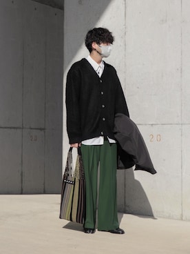 Takumiさんの「Color wide slacks / カラーワイドスラックスパンツ」を使ったコーディネート