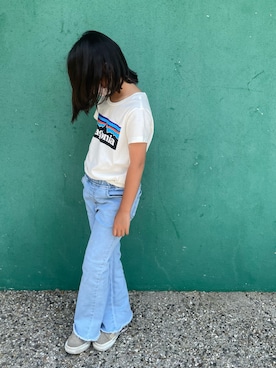 anjuさん（キッズ・122cm）の春コーディネート