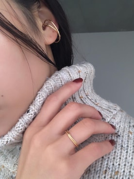 「D.U.E（ディー・ユー・イー）のアイテム」を使った、セイさん（レディース・158cm）の冬コーディネート