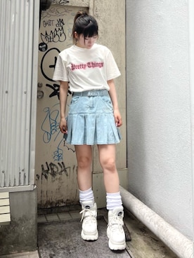 「Candy Stripper」｜CandyStripperさん（レディース・160cm）の夏コーディネート