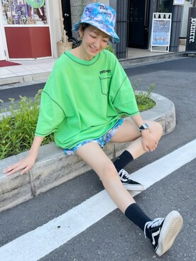 CandyStripperさん（レディース・162cm）の夏コーディネート