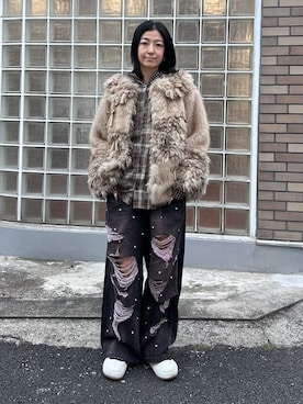 CandyStripperさん（レディース・162cm）の冬コーディネート