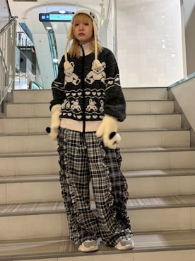 CandyStripperさん(レディース・154cm)の冬コーディネート