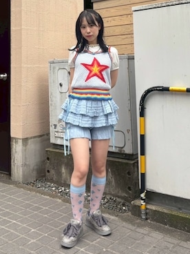 「Candy Stripper」｜CandyStripperさん（レディース・160cm）の夏コーディネート
