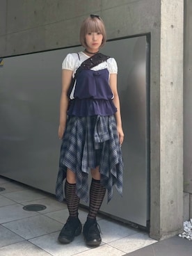 CandyStripperさん（レディース・160cm）の夏コーディネート