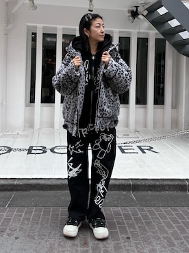 CandyStripperさん（レディース・162cm）の冬コーディネート