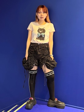 「Candy Stripper」｜CandyStripperさん（レディース・156cm）の夏コーディネート