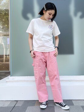 CandyStripperさん（レディース・161cm）の夏コーディネート