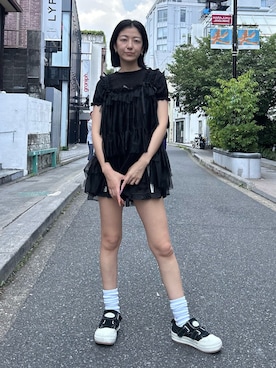 「アイテム（その他トップス）」を使った、CandyStripperさん（レディース・162cm）の夏コーディネート