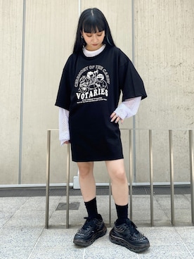 CandyStripperさん（レディース・148cm）の夏コーディネート