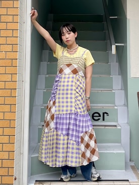 CandyStripperさん（レディース・160cm）の夏コーディネート