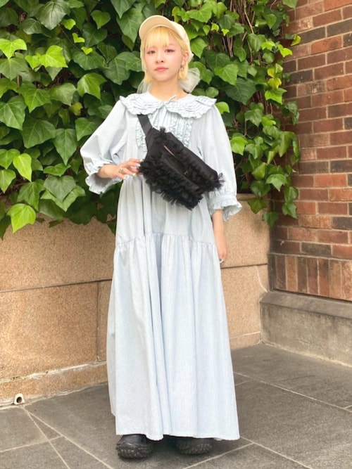 今期candy stripperSHIRLEY FRILL ドレス ワンピース 今期candy stripperSHIRLEY FRILL ドレス ワンピース