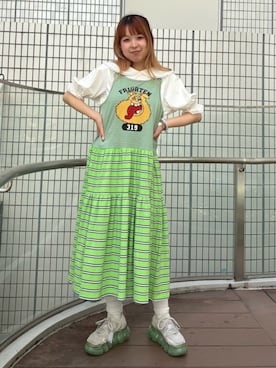 CandyStripperさん(レディース・156cm)の夏コーディネート