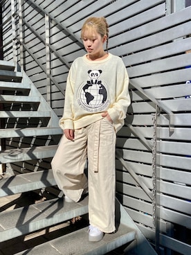 CandyStripperさん（レディース・160cm）の冬コーディネート