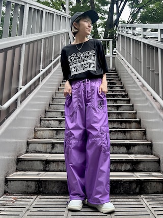 Candy Stripper パンツ　タイダイテーパードパンツ　カーゴパンツ 1688436395_320.jpg