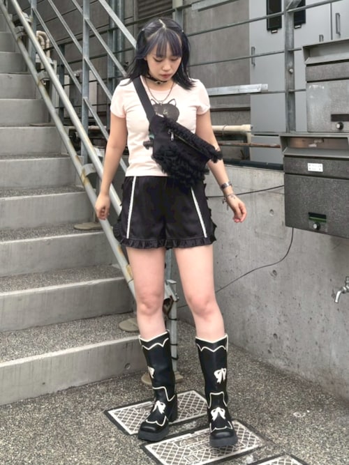 セール】OVERLAPPED FRILL WAIST バッグ（ボディバッグ/ウエスト