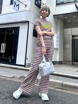 CandyStripperさん（レディース・162cm）の夏コーディネート