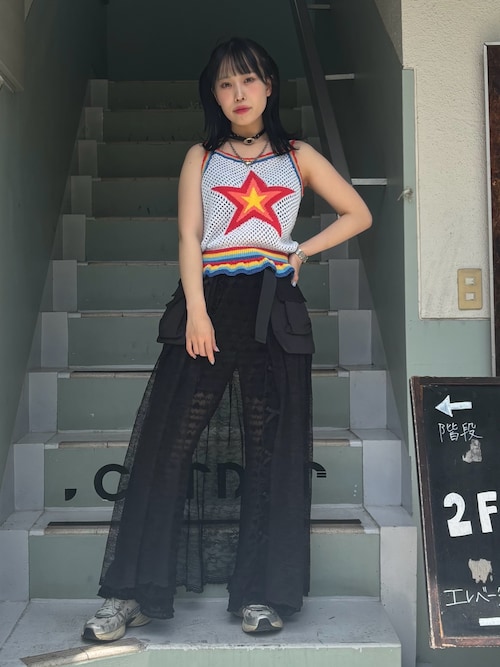 【キャンディストリッパー】ゴスロリ フレアスカート Mサイズ Candy Stripper RANDOM FLARE CHECK SKIRT （GREEN