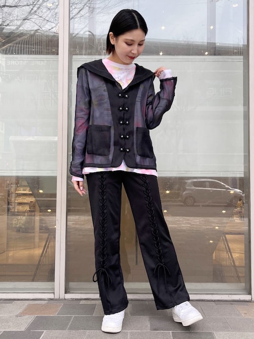 Candy Stripper tシャツ Tシャツ JOYFUL CANDY TIE DYE トップス