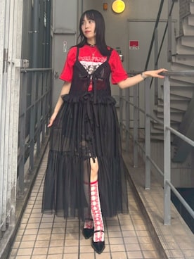 「Candy Stripper」｜CandyStripperさん（レディース・160cm）の夏コーディネート