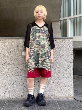 CandyStripperさん（レディース・148cm）の夏コーディネート