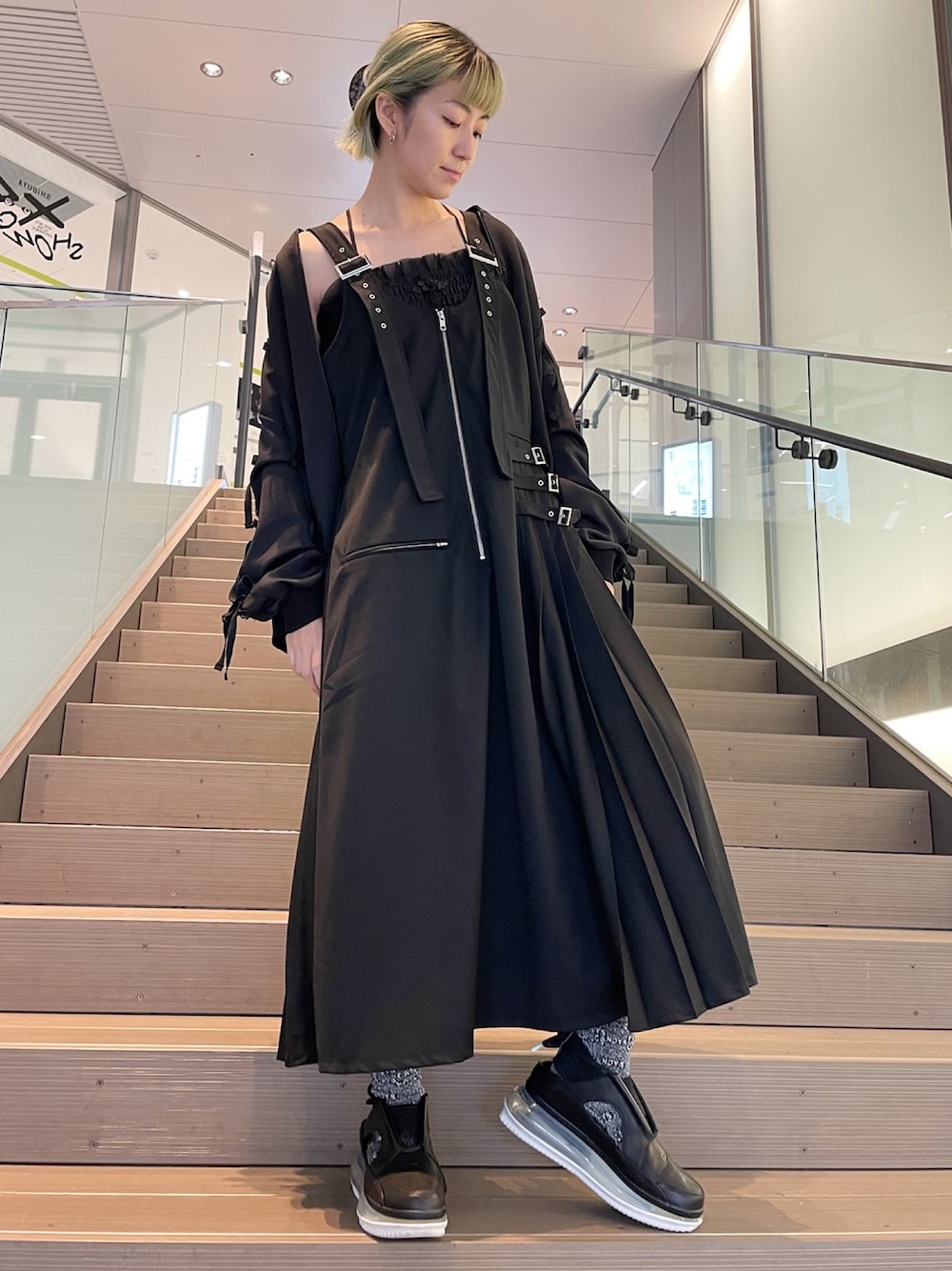 Candy Stripper（キャンディストリッパー）の「BELTED JUMPER スカート 