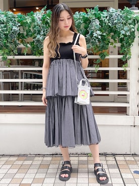 CandyStripperさん（レディース・161cm）の夏コーディネート