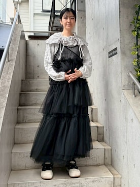 「Candy Stripper（キャンディストリッパー）のアイテム」を使った、CandyStripperさん（レディース・162cm）の春コーディネート