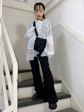 CandyStripperさん（レディース・158cm）の夏コーディネート