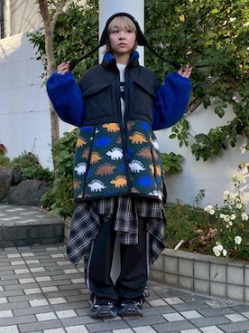 CandyStripperさん（レディース・148cm）の冬コーディネート