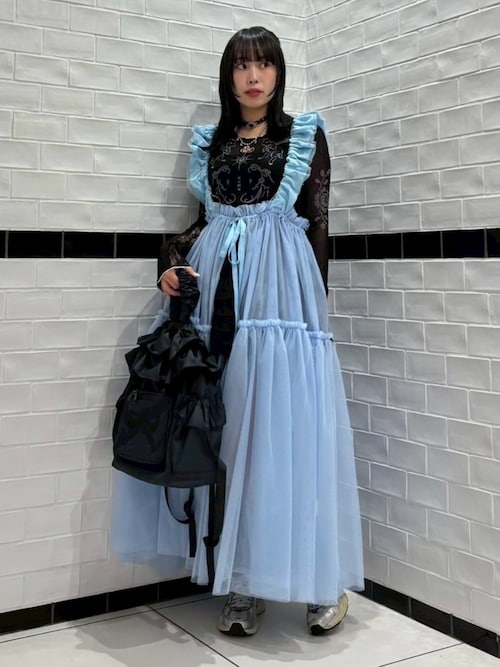 COTTON LACE FRILL スカート（スカート）｜Candy Stripper