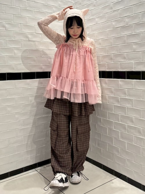 Candy Stripper（キャンディーストリッパー） パンツ CHECK SKIRT