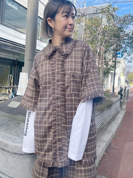 CandyStripperさん（レディース・162cm）の冬コーディネート