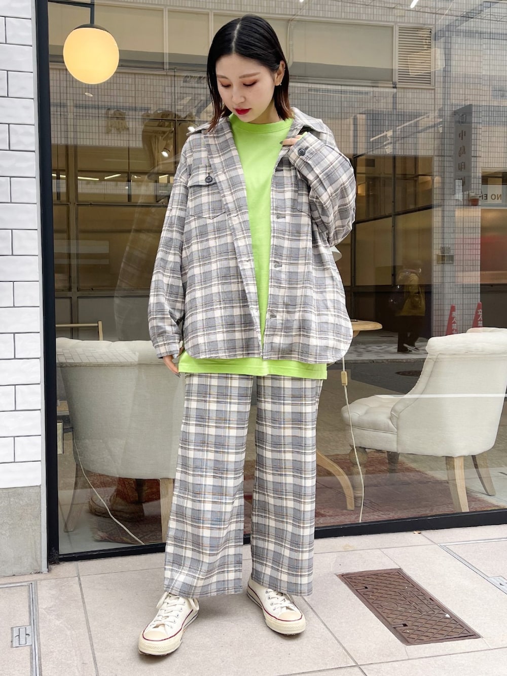 キャンディーストリッパー　YOUTHFUL PLAID PANTS Candy Stripper（キャンディストリッパー）の「YOUTHFUL PLAID