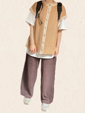 「ゆるずる」｜モモモさん（レディース・161cm）の秋コーディネート